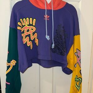 Adidas Multicolor Graphic Hoodie